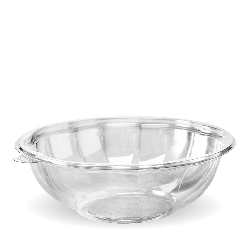 BioPak 840ml (24oz) Clear Salad Bowl 450pc