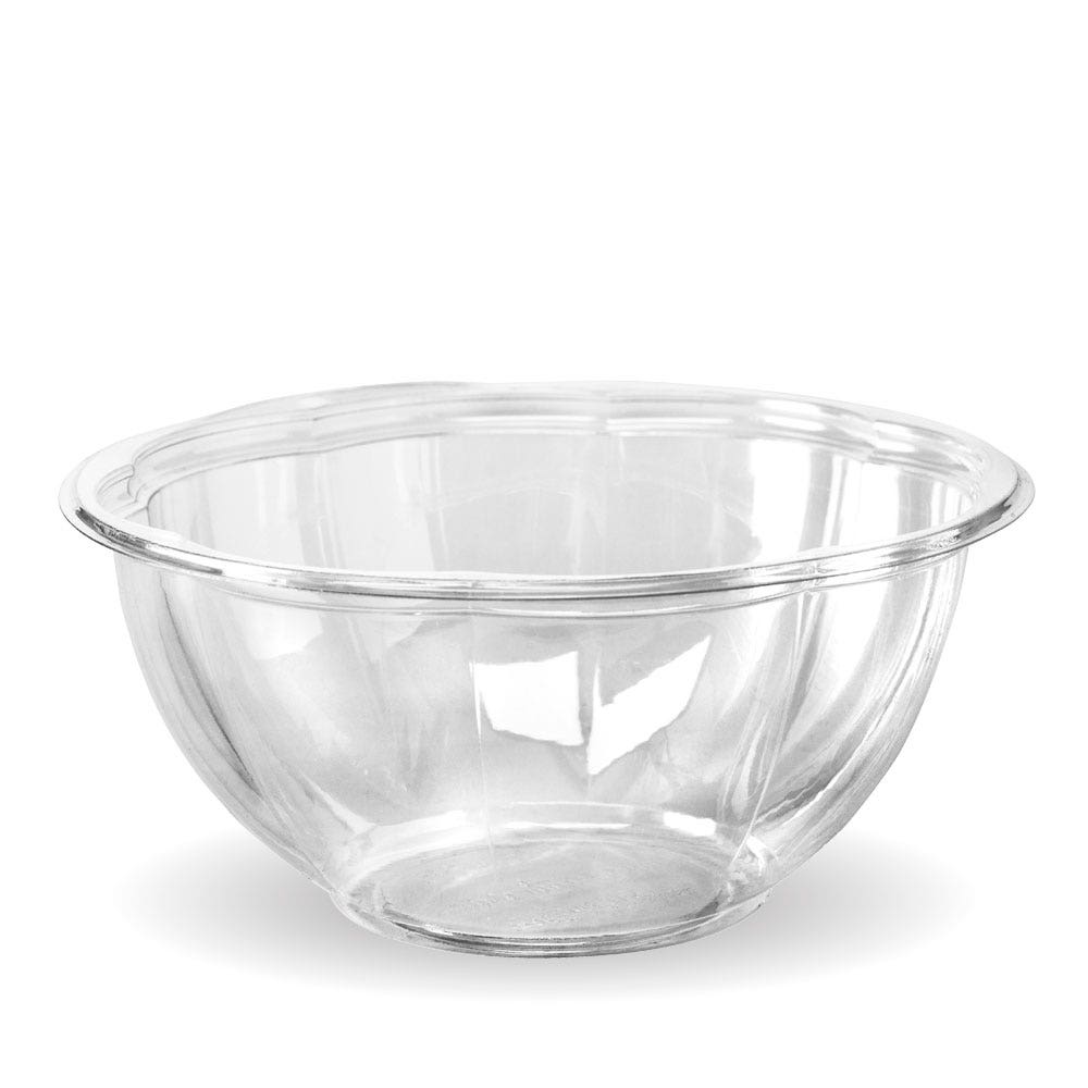 BioPak 1,080ml (32oz) Clear Salad Bowl 450pc