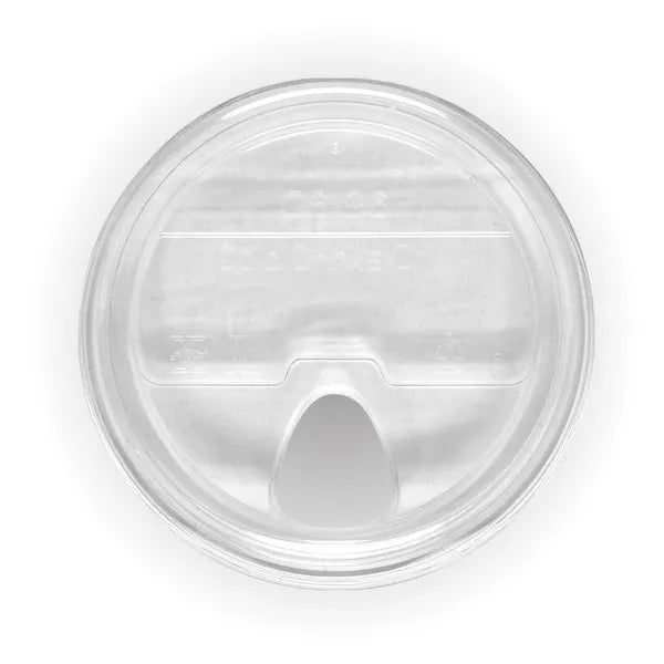 BioPak 300-700ml Sipper Clear Lid 1000pc