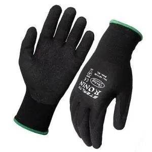 Small Nylon Glove Black (Size S-XL) - 1 Pair - Pakio