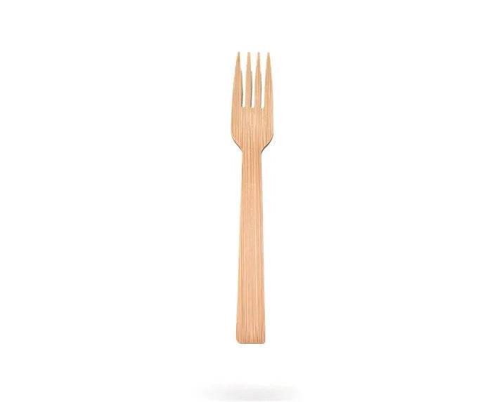 170mm Bamboo Fork Large 100pcs - Pakio
