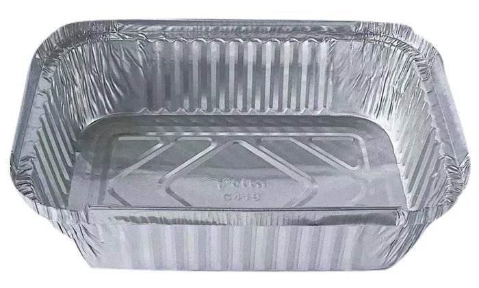 1000ml Foil Deep Container 500pc - Pakio