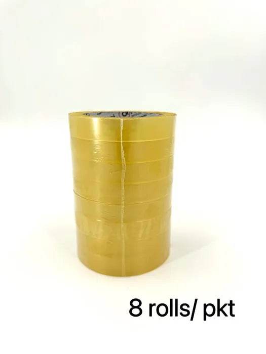 18mm x 75m Sticky Tape 8 Rolls/Slv - Pakio