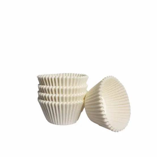408 Patty Pans White 500pc - Pakio