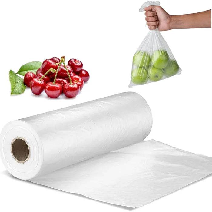 Non-Gusset Produce Roll Bags 6 rolls - Pakio