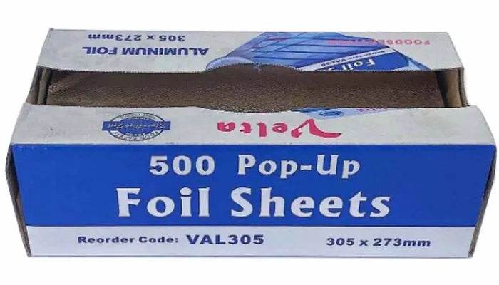 Pop Up Foil Sheet 500pcs - Pakio