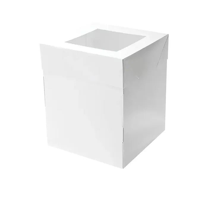 8" Cake Wedding Box White 10 sets/pk|cake box |cardboard box |takeaway containers