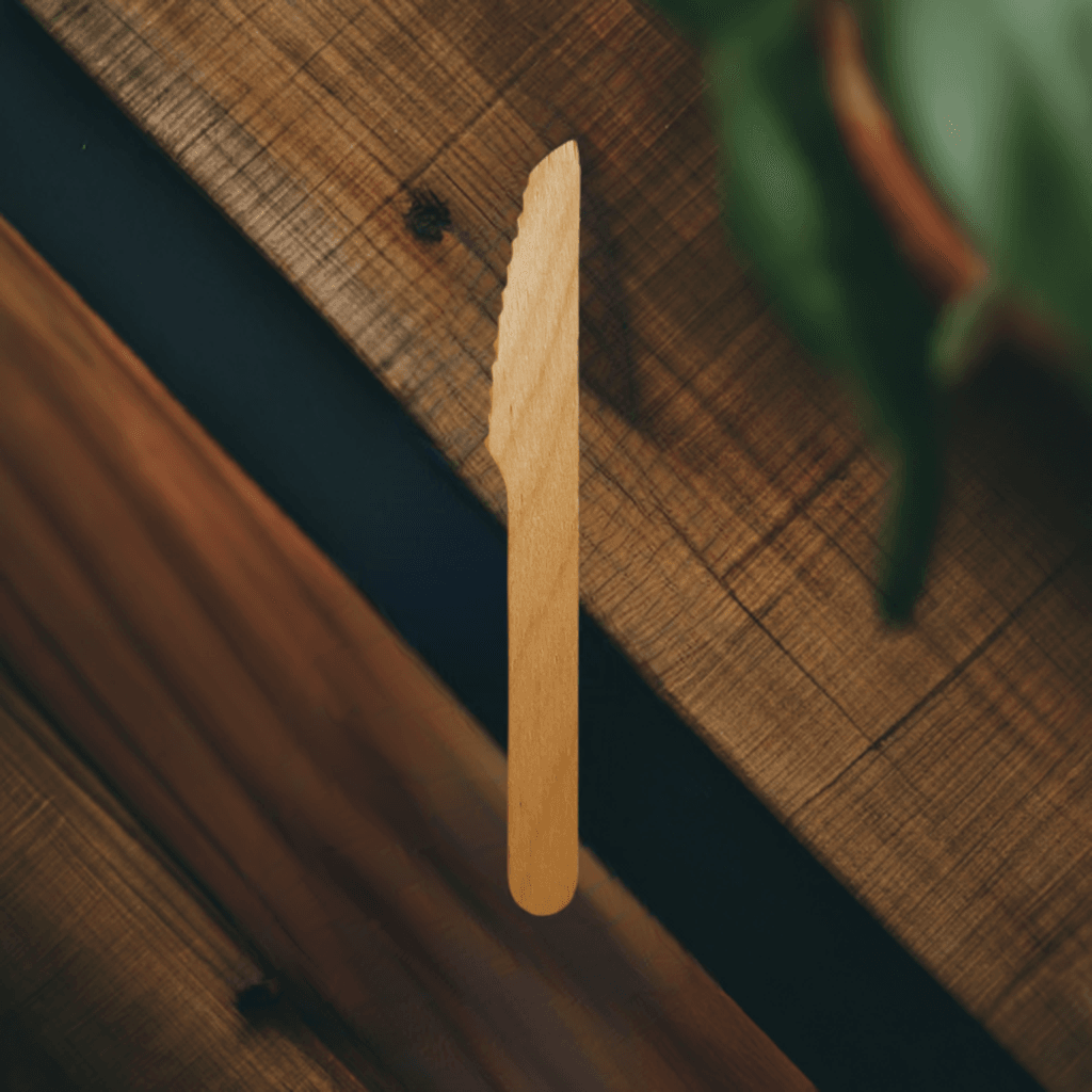 160mm Wooden Knife 2000pc/ctn - Pakio