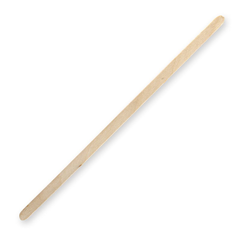 BioPak 18cm Wood Stirrer 10000pc