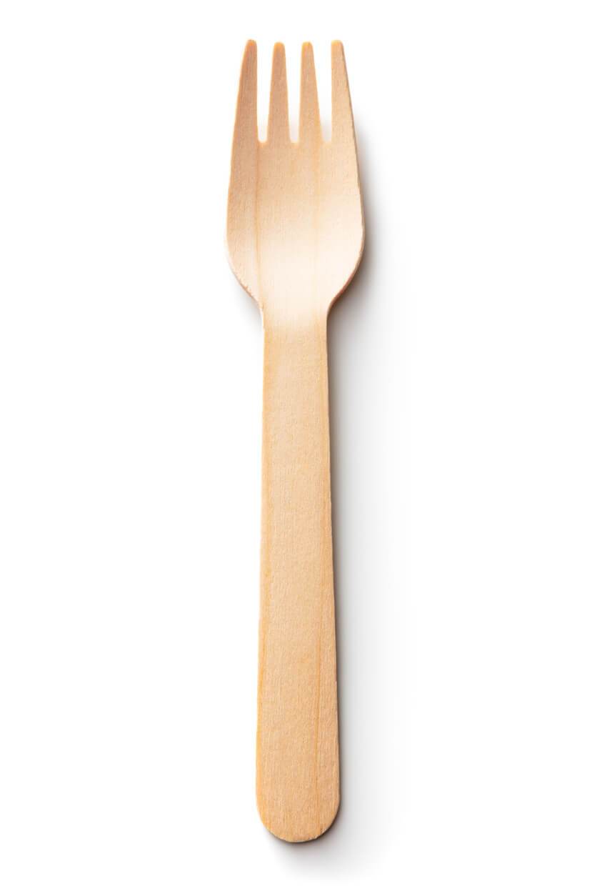 160mm Wooden Fork 2000pc/ctn - Pakio