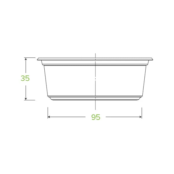 BioPak 240ml Clear Bowl 500pc