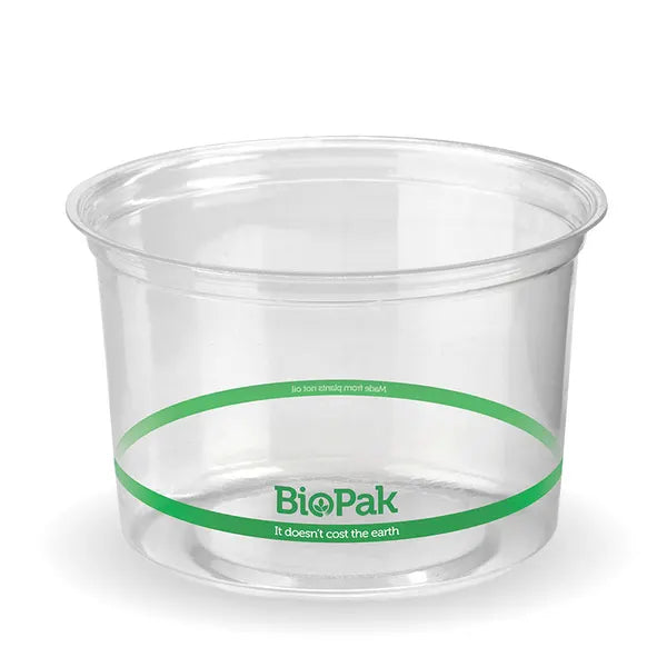BioPak 500ml Clear Bowl 500pc
