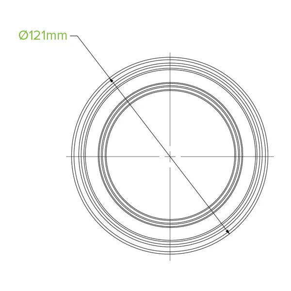 BioPak 700ml Clear Bowl 500pc