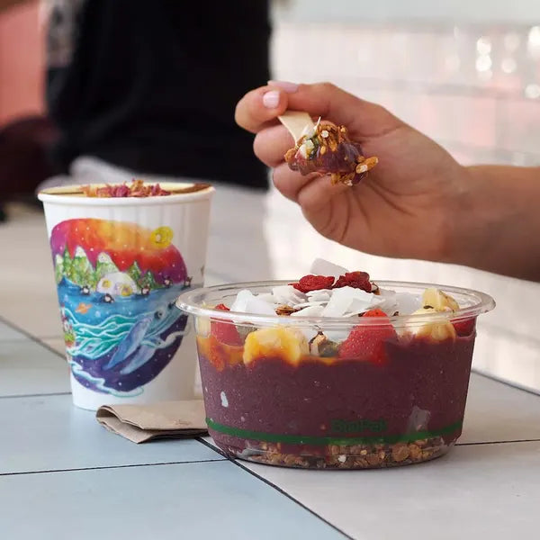 BioPak 360ml Clear Bowl 500pc