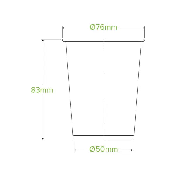 BioPak 200ml Clear Cold Drink Cups 2000pc