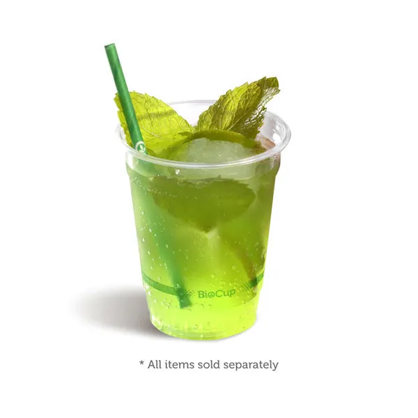 BioPak 250ml Clear Cold Drink Cups 2000pc
