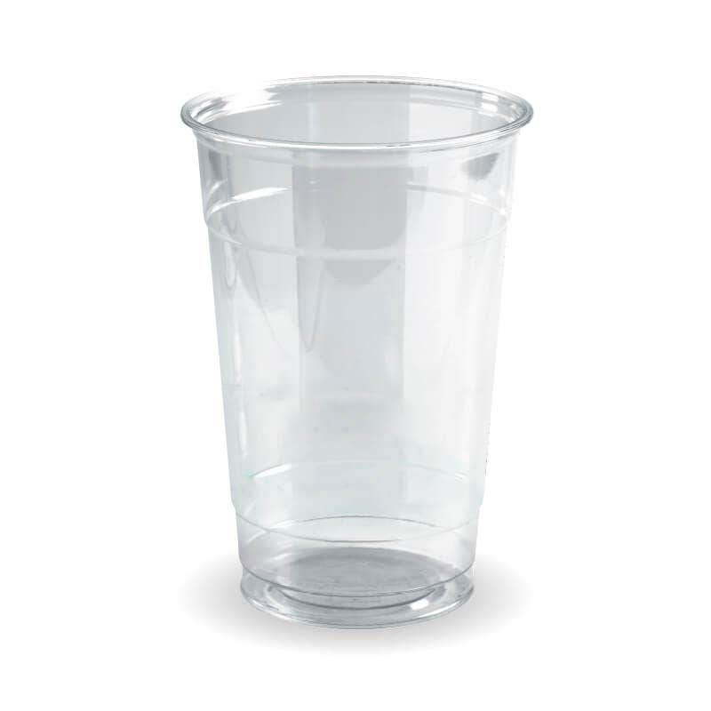 BioPak 600ml Unbranded Clear Cold Drink Cups 1000pc