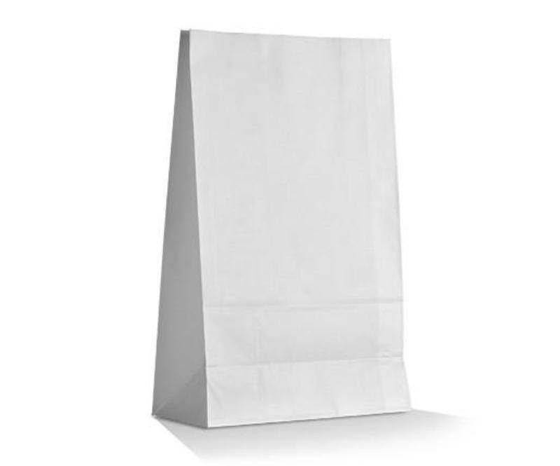 SOS Bags #16 - White 70gsm Paper 250pc/ctn - Pakio
