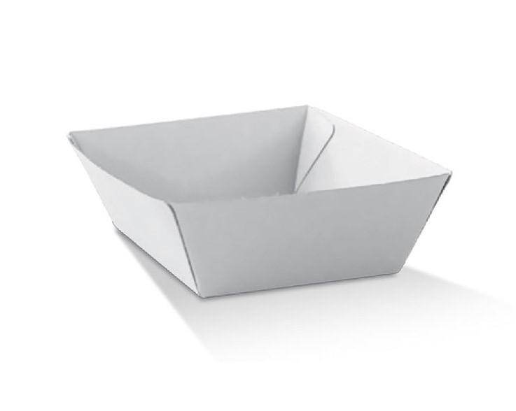 Small White Corrugated Tray 500pc/ctn - Pakio