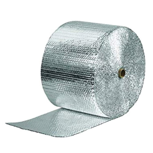 Pakio premium reflective foil bubble insulation roll, designed for thermal protection and packaging delicate hamper items.