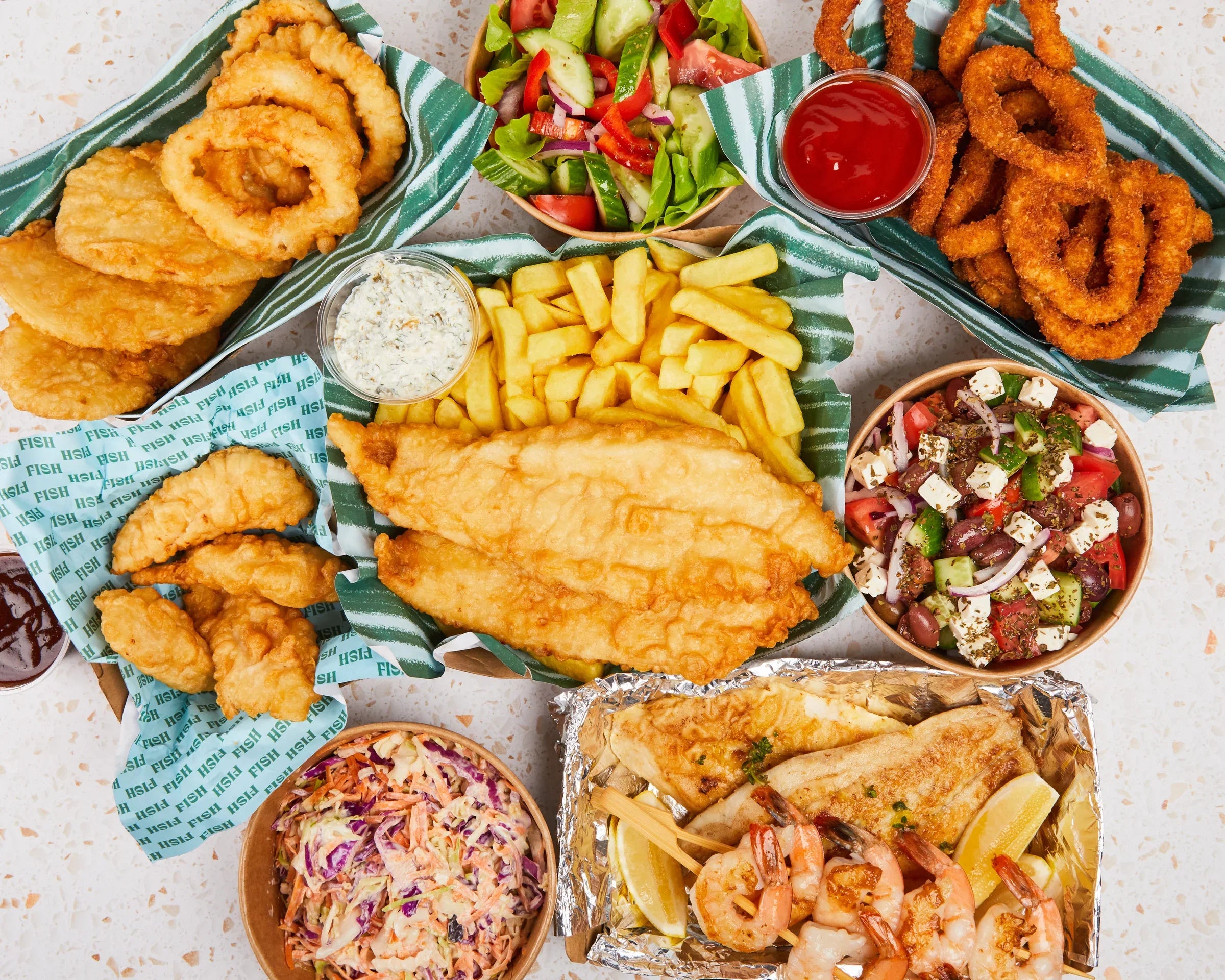 Fish & Chips Takeaway Packaging