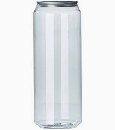 Clear PET Can