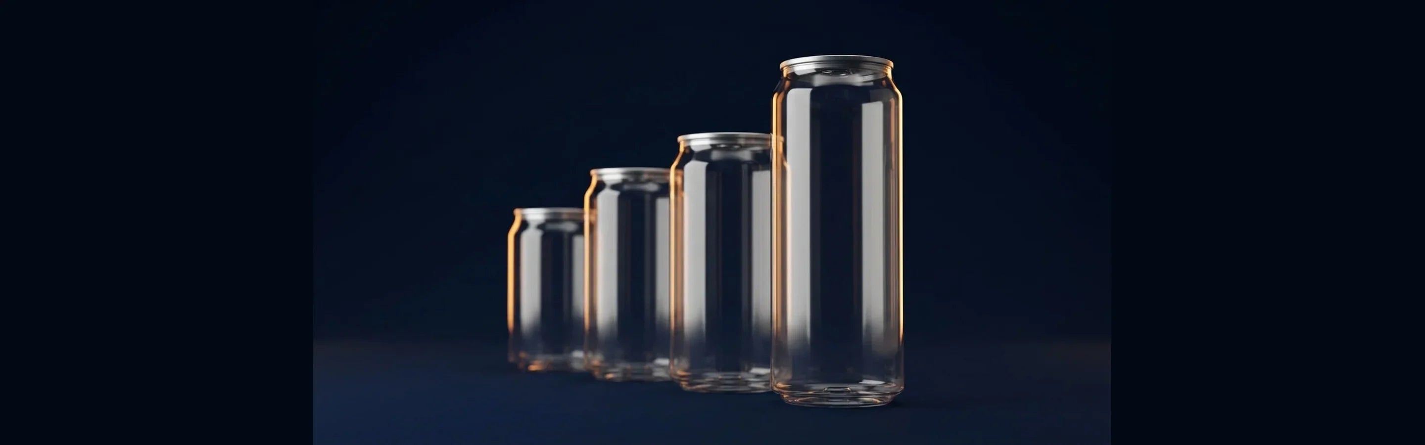 Clear PET Can