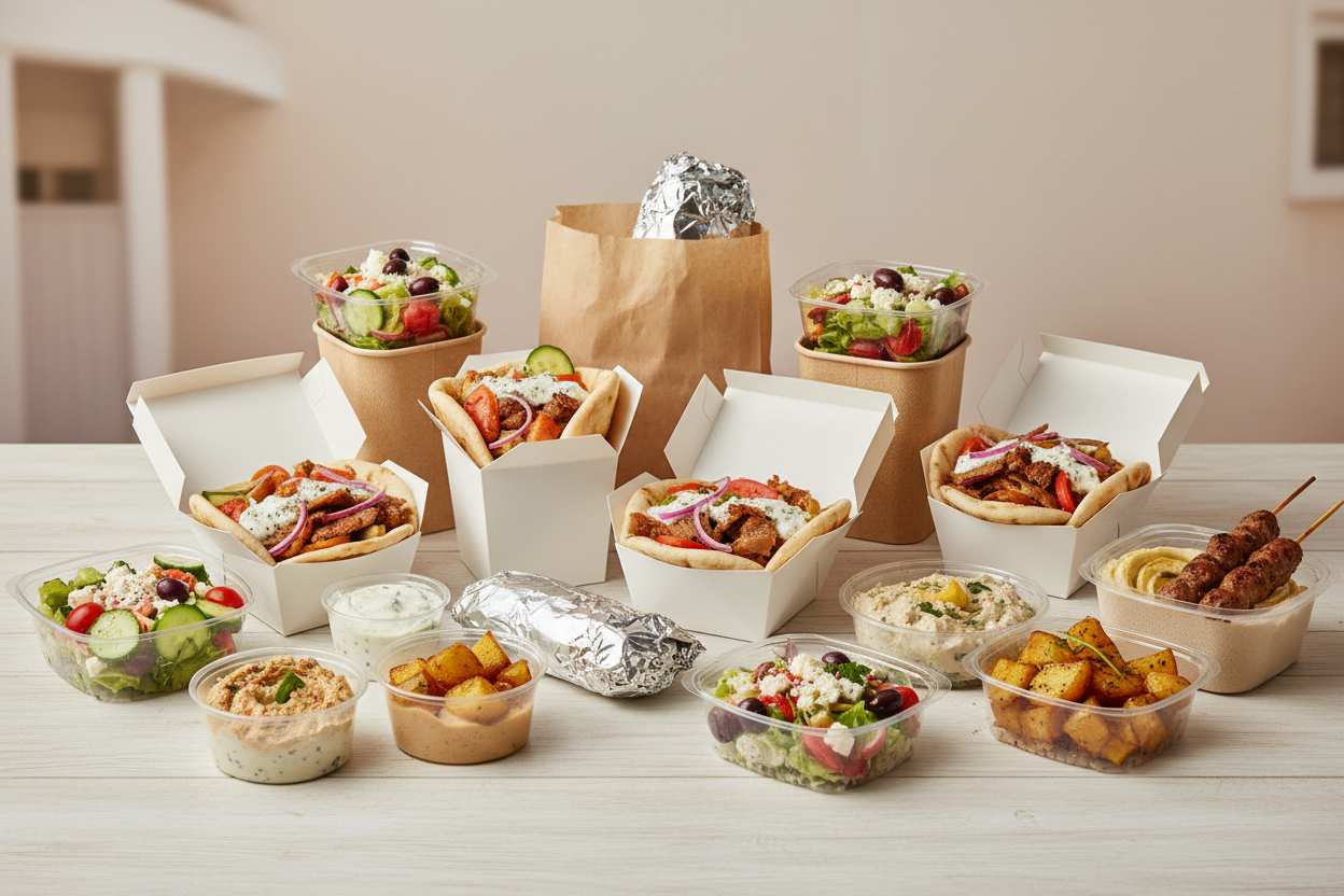 Greek Takeaway Packaging