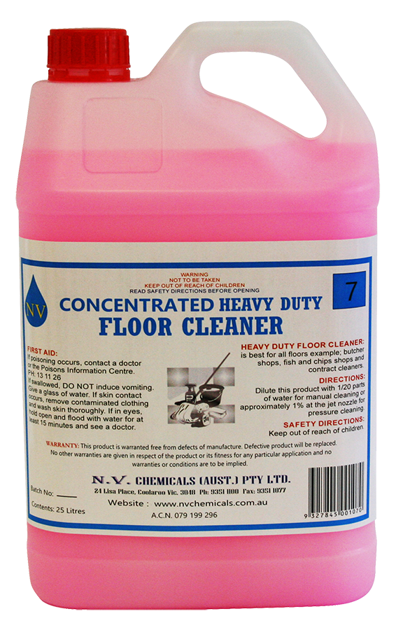 Concentrate Floor Cleaner Heavy Duty Pink 5-20Lt