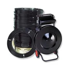 Mill Wound Steel Strapping – Black-Painted Steel | Bulk Industrial Strapping