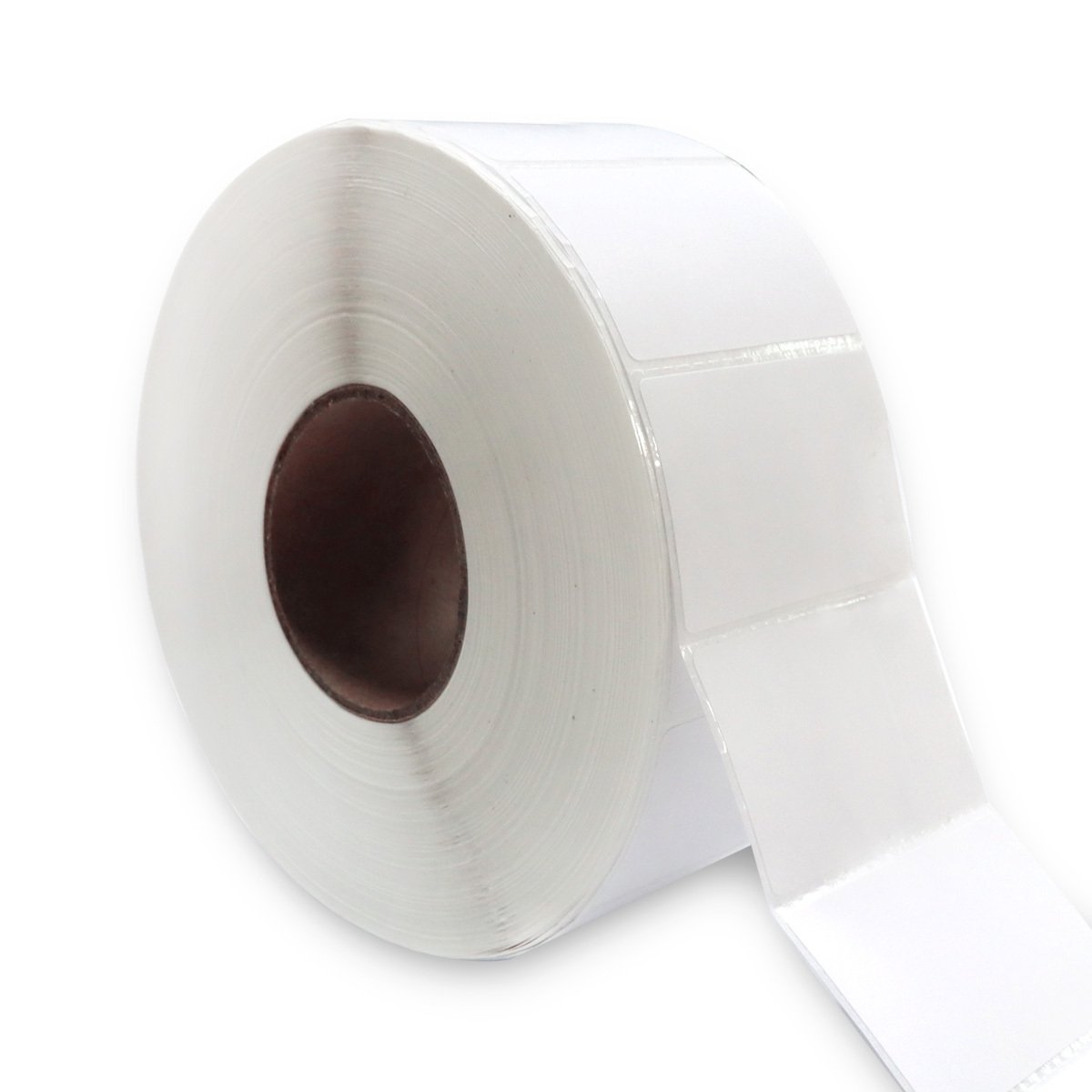 40mm X 28mm Perforated Direct Thermal Labels White 2000 Labels/Roll