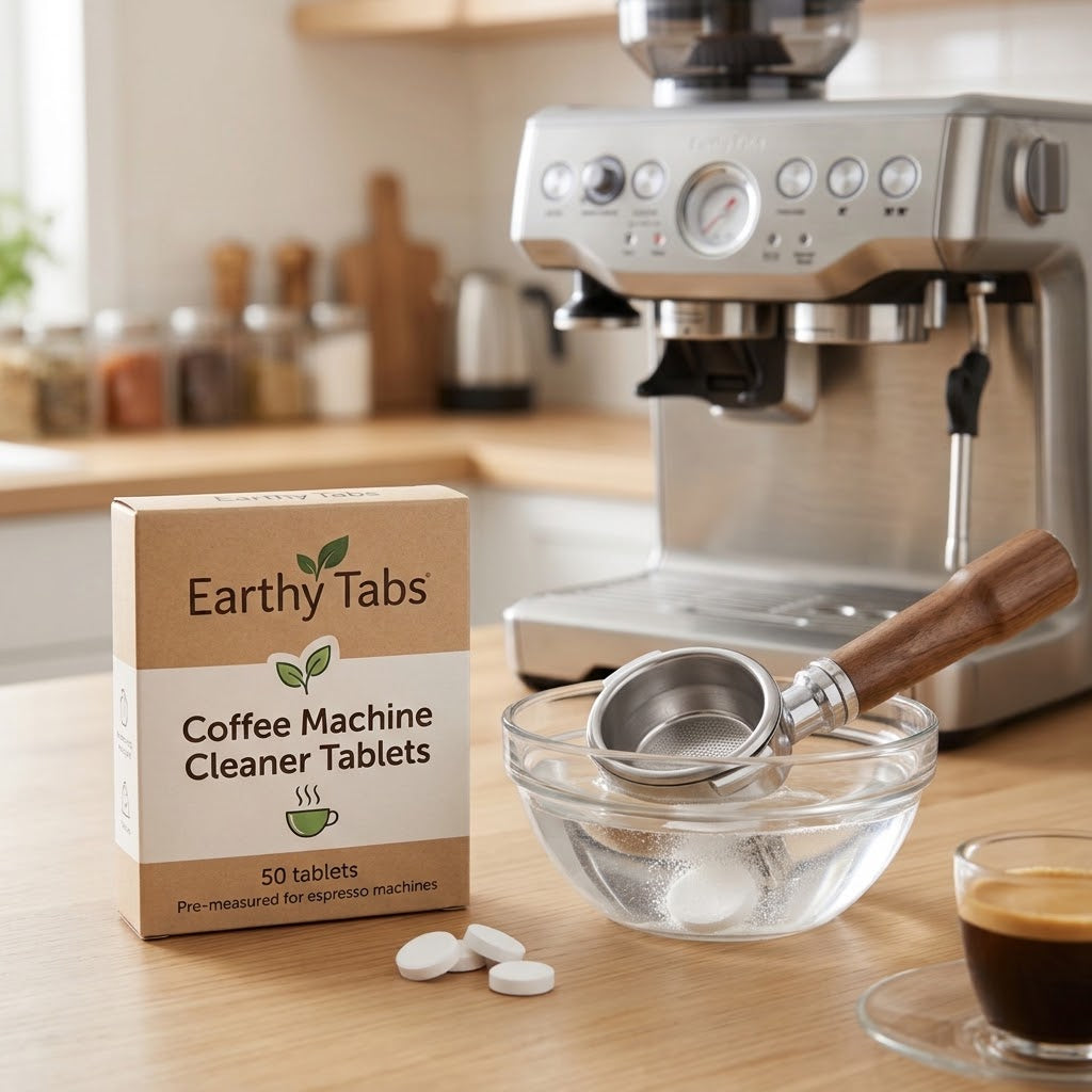 Earthy Tabs Coffee Machine Cleaner Tablets – 50 Pack