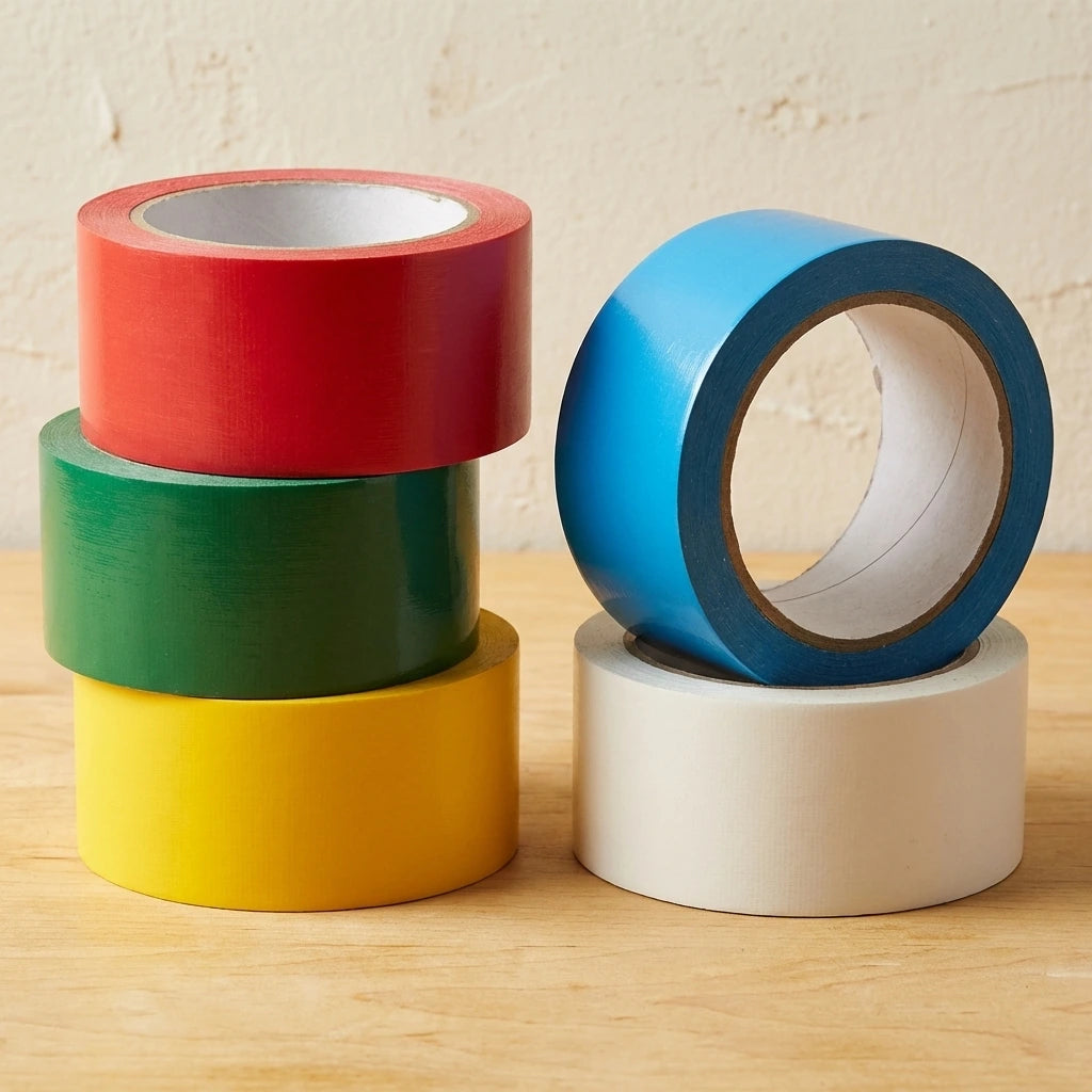 Coloured Polypropylene Tape 36 Rolls - Economic Colour Coding | Carton Identification