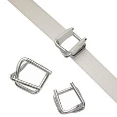 Heavy Duty Wire Buckles – Galvanised Steel | Composite & Woven Strap Fastening