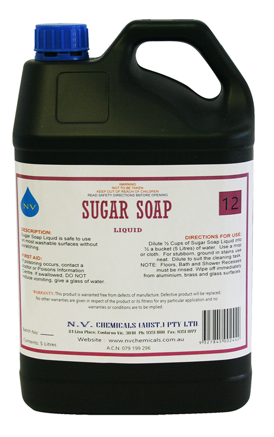 Sugar Soap Liquid 5Lt