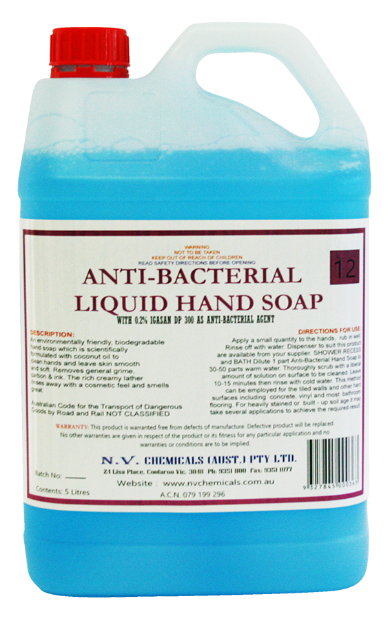 Anti-Bacterial Liquid Hand Soap 5Lt
