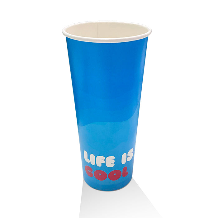 24oz Aqueous Coated Paper Cold Drink Cup 500pcs