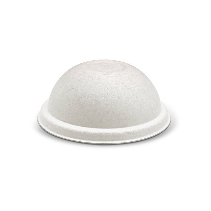 Bagasse Lid - 90mm Dome Cup Lid /White 1000pc