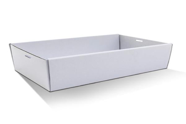 Large White Catering Tray Base H:80mm 50pc/ctn