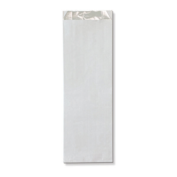 White Foil Kebab Bag Unprinted 250pcs