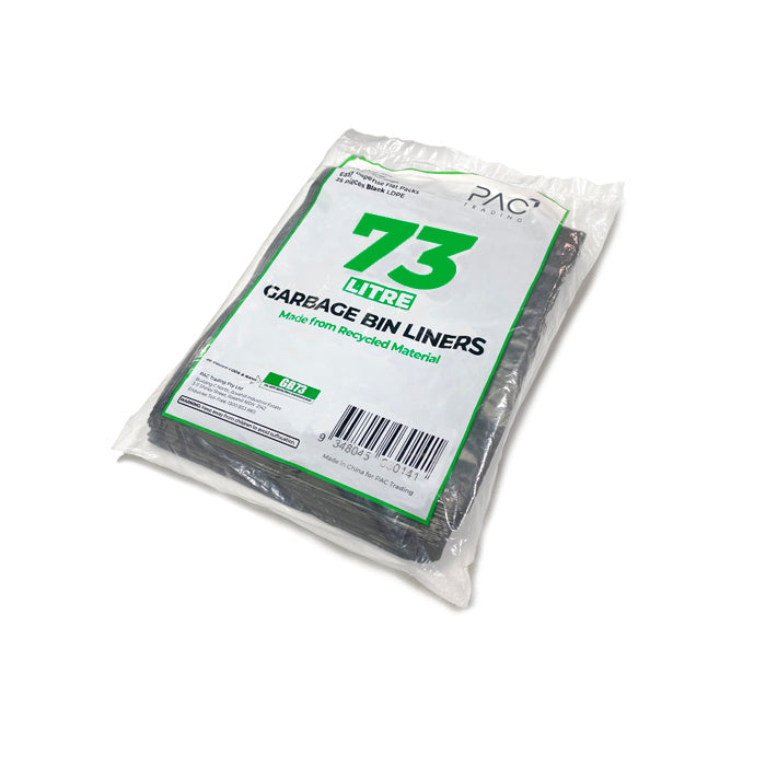 73L LDPE Heavy Duty Star-sealed Bags 250pcs