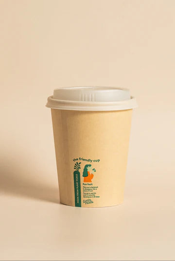 LGP Tree Free 4oz Cups — Home Compostable Single Wall Eco Paper Cups (1000 pcs)