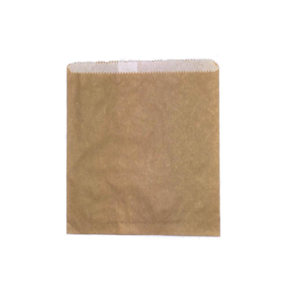 1 Square GPL Bag - Brown 500pc/pk