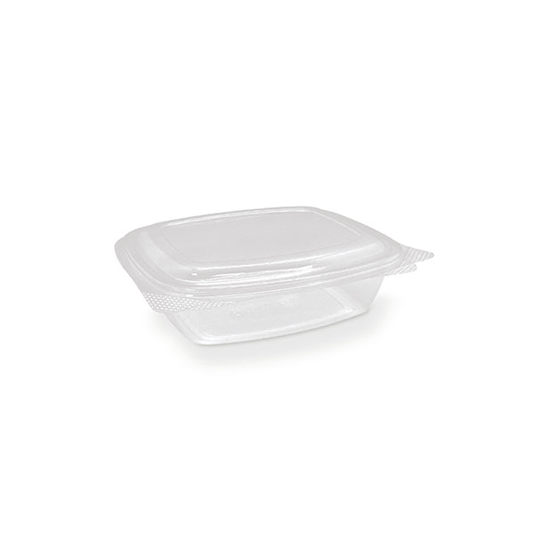 24oz PET Hinged Rectangle Container 200pc/ctn