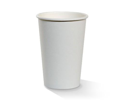 10oz PE Coated Single Wall Coffee Cup/White 100-1000pc