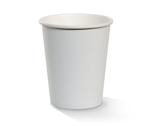 6oz PE Coated Single Wall Coffee Cup/ White 100- 1000pc