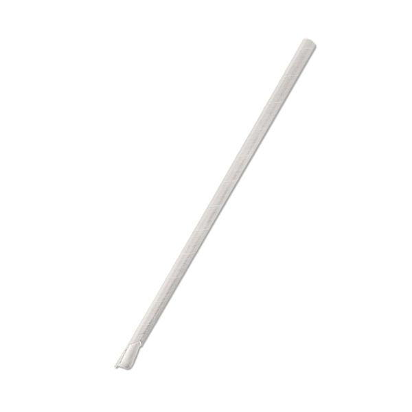 Paper Straw Spoon - White 2500pc/ctn