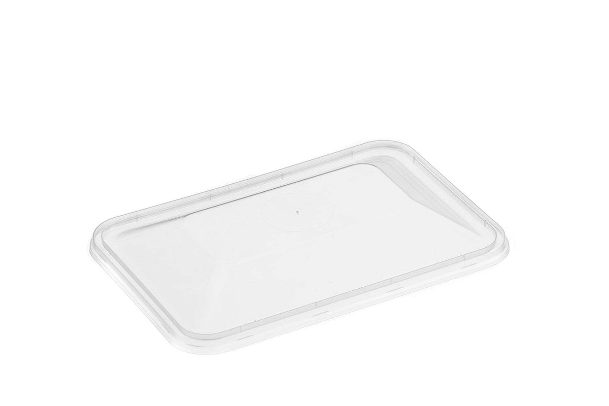 Genfac Dome Rectangular Lid 500pcs | Pakio