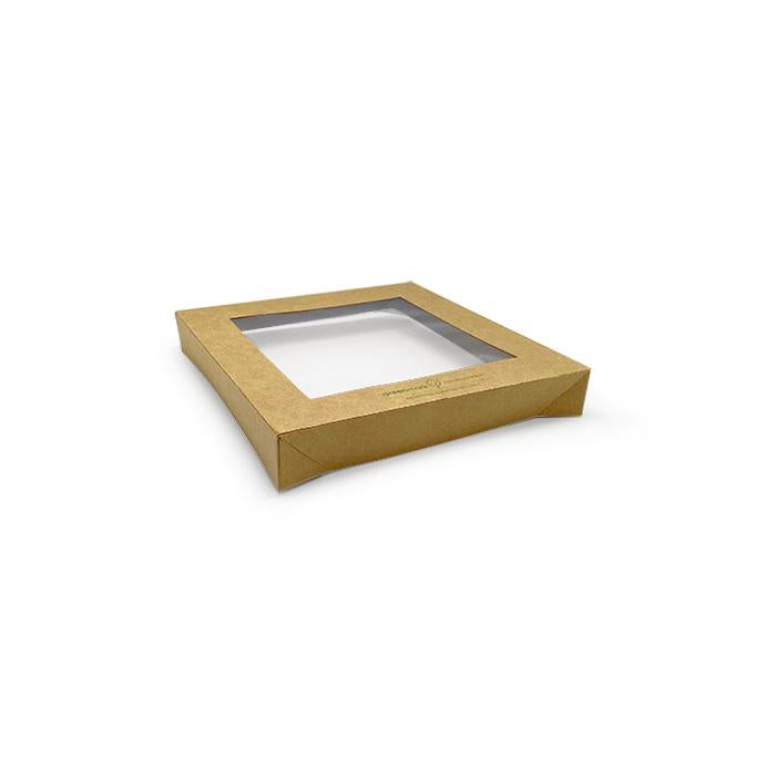 Small Square Catering Tray PLA Lid 100pc/ctn