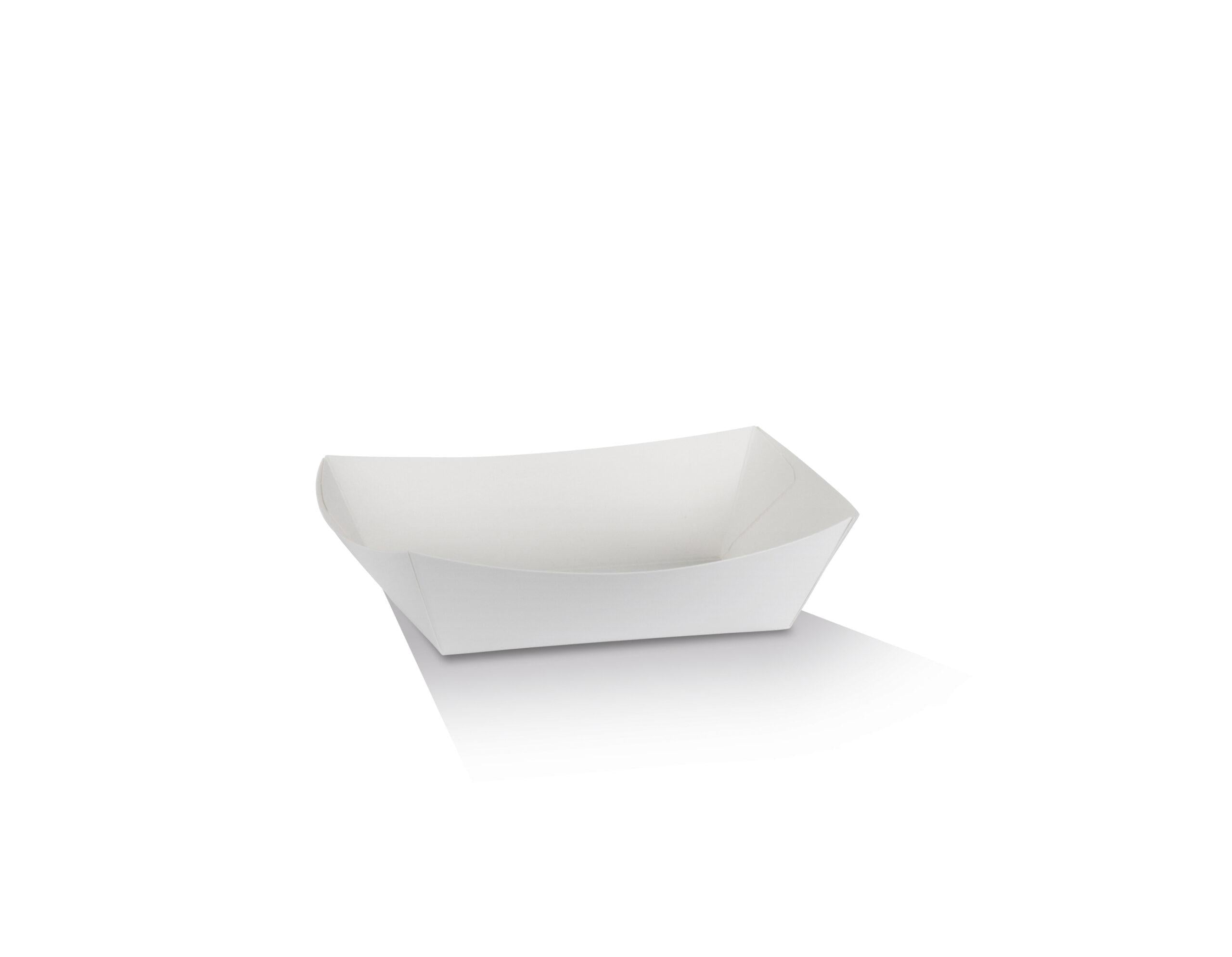 #2 Small Tray White Cardboard 900pc/ctn